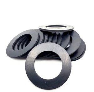 Arandelas planas de goma ID de 38 mm 63 mm OD resistente 3 mm de grosor espaciadores de juntas XL - Imagen 1 de 9