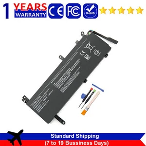 G15B01W Battery For Xiaomi Gaming Laptop 7300HQ 1050Ti 171502-AK 15.6'' TM1705 - Afbeelding 1 van 7