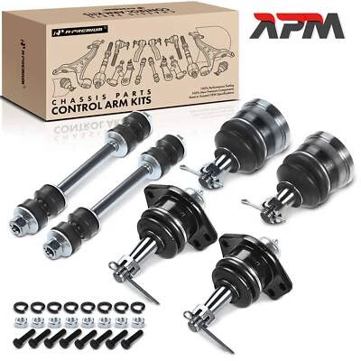 6X Stabilisateur Traggelenk Avant Haut Bas Pour Chevrolet Caprice GMC Oldsmobile - Photo 1/4