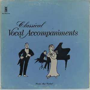 JOHN WUSTMAN Classical Vocal Accompaniments MUSIC MINUS ONE MMO 7007 EX- / VG LP - Picture 1 of 6