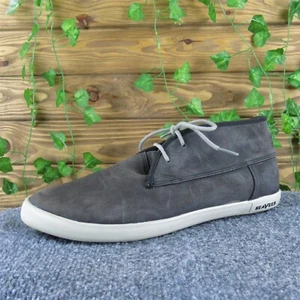 Zapatilla deportiva flotante Seavees para hombre 2 ojos marrón nobuck talla 11 mediana ligeramente usada 2025 - Imagen 1 de 7