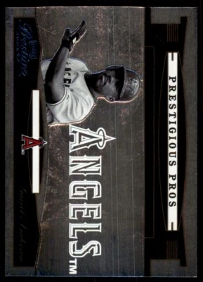 2005 Playoff Prestige Garret Anderson  Baseball Cards #PP-16 - Изображение 1 из 2