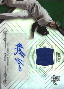 2014 Bowman Platinum Relic Autographs #ARMY Michael Ynoa Jersey 