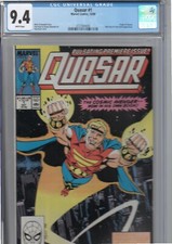 QUASAR # 1   (1989)   cgc 9.4