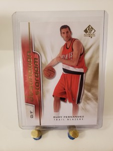 2008-09 SP Authentic Destination Stardom #DS-28 Rudy Fernandez Trail Blazers