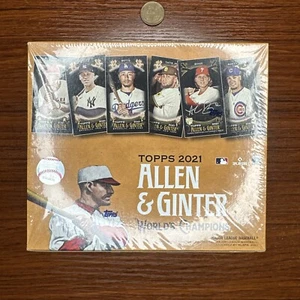 2021 TOPPS ALLEN & GINTER X BASEBALL Sealed HOBBY Box OHTANI SKUBAL JAZZ BETTS ! - Picture 1 of 6