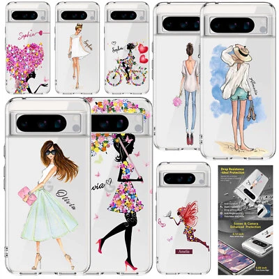 Funda Brillante Para Google Pixel 9A 8 Pro 7 6 10 Bonita Personalizada Teléfono TPU Cubierta Foto 1 de 4