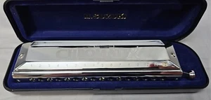 M. Suzuki SCX-64 Chromatix Harmonica with Case and manual - Great Condition - Picture 1 of 17