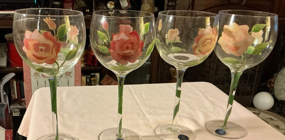 葡萄酒杯 全新 @ 盒 美丽设计 吸眼 超值 — 第 1/1 张图片