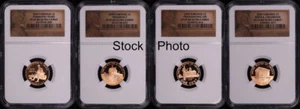 2009-S Bronze Lincoln Bicentennial Cent Complete 4pc Set NGC PF-69RD Ultra Cameo - Picture 1 of 2