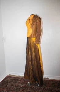 Chaqueta Blazer y Falda Antoni Ortega Couture Talla S Bordada Con Cuentas - Imagen 1 de 13