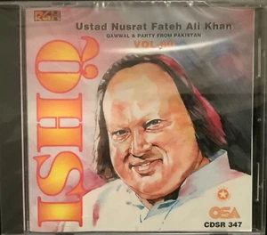 Ishq Vol 60 By Ustad Nusrat Fateh Ali Khan - Qawwali CD - Picture 1 of 2