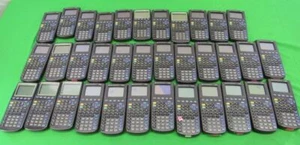Lot of 35 Texas Instruments TI-83 Graphing Calculator for Parts or Repair - Picture 1 of 6