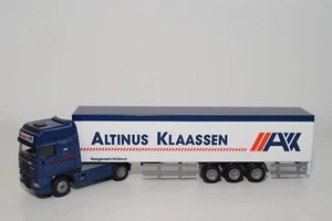 B17 1:50 JOAL DAF 95XF 95 XF TRUCK WITH TRAILER ALTINUS KLAASSEN HOOGEVEEN EXC. - Picture 1 of 11