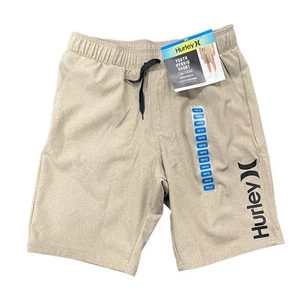Hurley Boy's Comfortable 4 Way Stretch Drawstring Pull On Hybrid Short - Picture 1 of 10