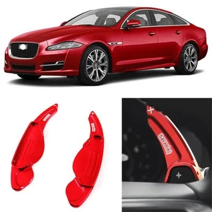 Alloy Add-On Steering Wheel DSG Paddle Shifters Extension For Jaguar XJ 10-18 - Picture 1 of 9