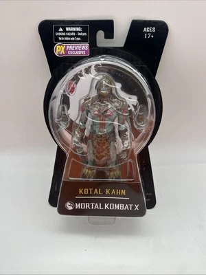 Экшн-фигурка Mezco Toyz Mortal Kombat X Kotal Kahn 6 дюймов 2015 запечатанная - Изображение 1 из 4