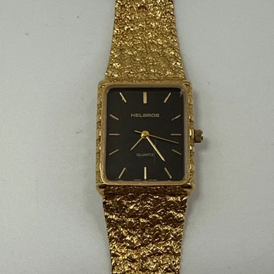Helbros Woman’s Watch - Gold Tone 282-Y121 - New Battery - Image 1 of 4