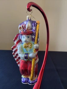 Christopher Radko Mouse Magic Blown Glass Christmas Ornament SIGNED - Picture 1 of 8