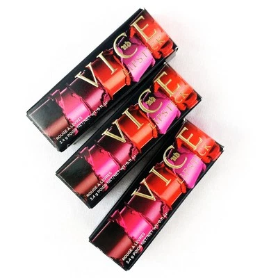 Urban Decay Vice Lipstick full size NIB Cream Comfort Matte CHOOSE YOURS - Image 1 of 4