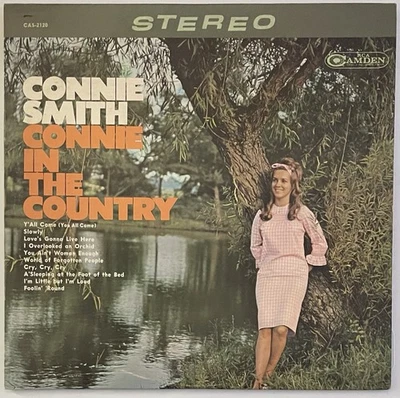 CONNIE SMITH - Connie In The Country -  Vinyl Lp - 1967 RCA Record - CAS-2120 - Image 1 of 4