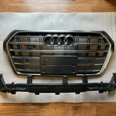 2018 Audi SQ5 Front Bumper Radiator Grille w/ Emblem OEM Used.  - Image 1 of 4