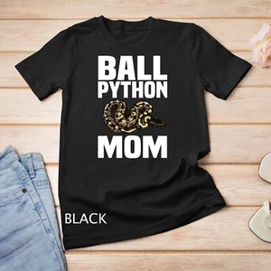 Genial Ball Python Para Mamá Mujeres Herpetología Reptile Serpiente Mamá Camiseta Unisex - Imagen 1 de 15