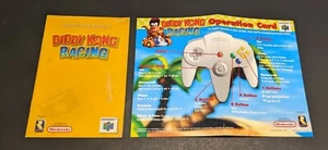 Instructions Manual Booklet + Inserts for Diddy Kong Racing 64 Nintendo N64 - Picture 1 of 2