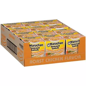 "Maruchan Instant Lunch Roast Chicken Ramen Noodle Soup Microwaveable Meal 2.... - Picture 1 of 8