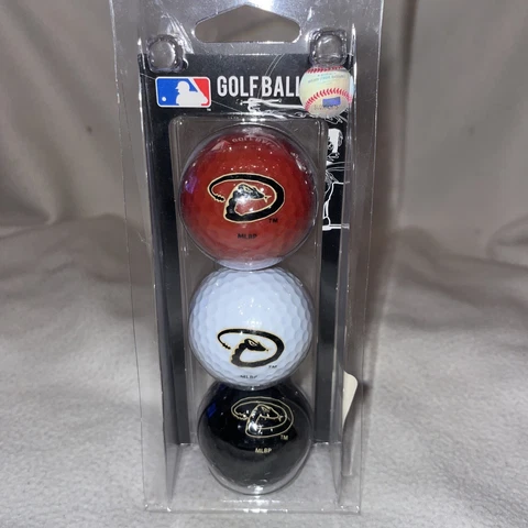 Arizona Diamondbacks Logo Golf Balls 3 Pack NEW Dbacks AZ Cover