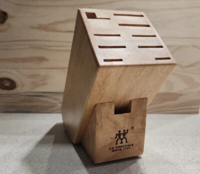 Bloque de cuchillos JA Henckels 10 ranuras roble claro B922 Foto 1 de 4