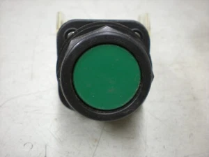 Allen Bradley 800H-AR...F NO Pushbutton Switch - Green Button - Tests OK - Picture 1 of 4