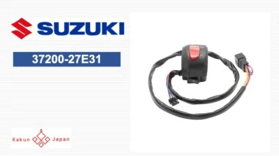 INTERRUPTOR DE ARRANQUE MANILLAR SUZUKI OEM 37200-27E31 GSX-R GSXR 600 750 1000 RH Foto 1 de 4
