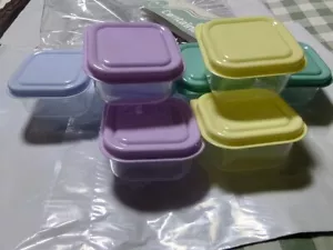 Multipurpose Reusable Small Mini Food/Jewelry Storage Container (8 Pcs/set) - Picture 1 of 9