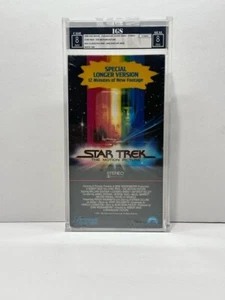 Star Trek Motion Picture VHS Tape Paramount 1983 Sealed New IGS 8 8  Graded CGC - Picture 1 of 2