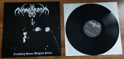 Nargaroth Crushing Some Belgian (черный винил) с ручным номером ограниченное издание 1000 шт. - Изображение 1 из 4