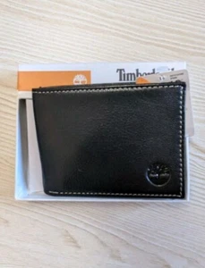 Timberland Wallet Men's Black NWT W/Box - Picture 1 of 7