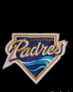 Maglia San Diego Padres Patch MLB Logo Ufficiale Home Alta 3"Larghezza 2,5 - Foto 1 di 1