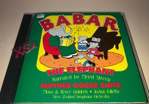 signed by JoAnn Falletta Babar the Elephant CD Mother Goose Suite Meryl Streep - Foto 1 di 7