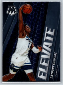 Anthony Edwards 2020-21 Panini Mosaic Elevate Rookie Card #12 Timberwolves - Picture 1 of 2