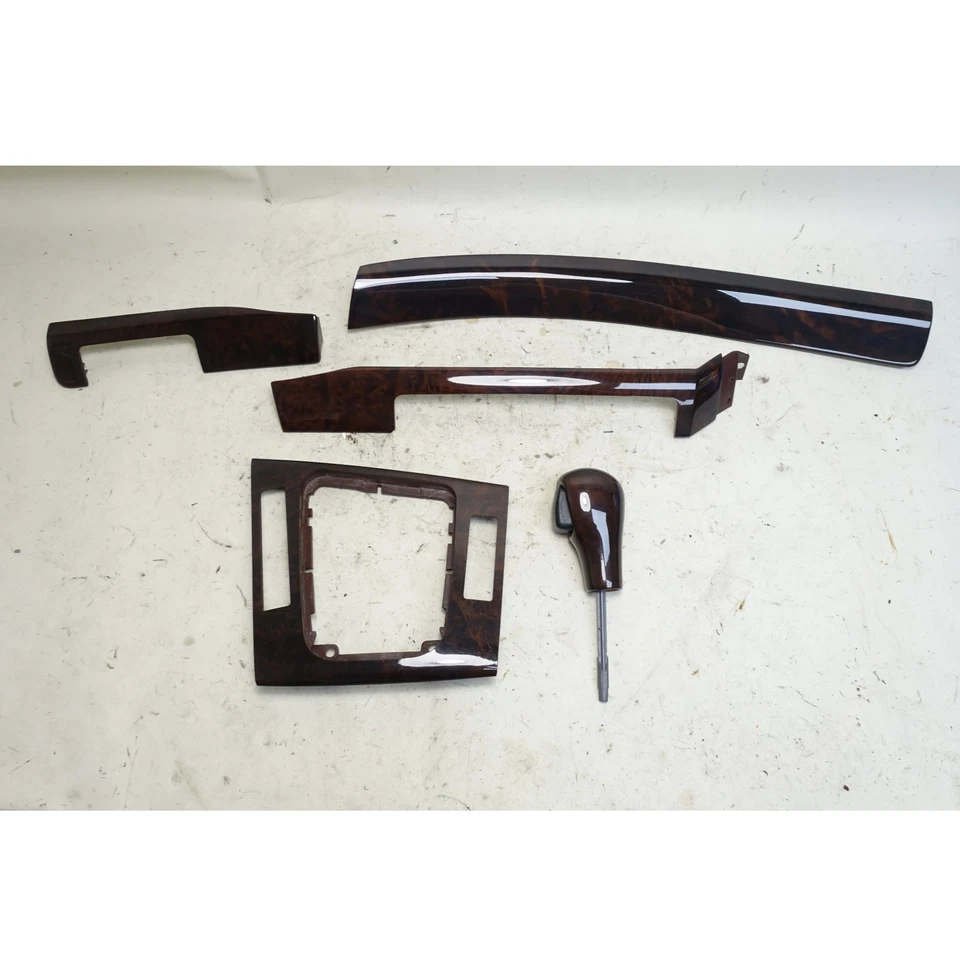 Juego de molduras de madera para tablero de turismo sedán serie 3 99-06 BMW E46 4 puertas madera de mirto Foto 1 de 4