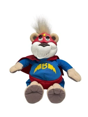 1999 Super Mighty Bubba Talking Bear Plush Rubber Face - Untested - Image 1 of 4