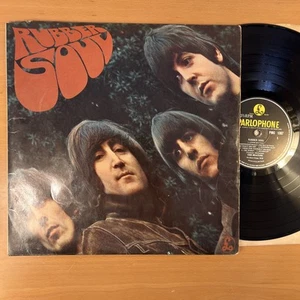 THE BEATLES RUBBER SOUL FRÜHE UK VINYL-LP PMC 1267 Y/B MONO -4/-4 FAST NEUWERTIG - Bild 1 von 24