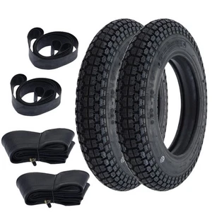 Reifen komplett Set 2x Kenda K303A 3.50-10 (3 1/2 x 10) 51J TT für Vespa PX - Bild 1 von 4