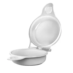 Easy Microwave Egg Maker Healthy Easy Breakfast Holds 2 Eggs - Picture 1 of 5