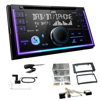 JVC KW-DB95BT Autoradio Bluetooth DAB+ für Volkswagen VW Touareg Canbus - Bild 1 von 4