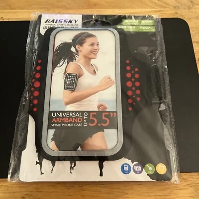 Running Sports Armband Fitness Reflective Cell Phone Jogging Gym Case Holder - Image 1 of 2