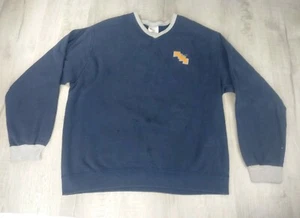 Vintage Nike Crewneck Sweatshirt Blue And Gray Made In USA Mens Size Large - Picture 1 of 12