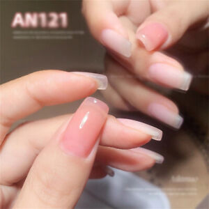 Transparent Pink Color UV Gel Nail Polish Soak Off LED Gel Vanrnish Manicure 8ml