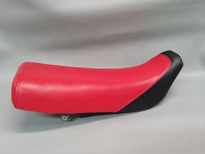 HONDA XR80R Seat Cover 1985-1999 XR80   2-tone RED & BLACK or 25 colors — 第 1/4 张图片